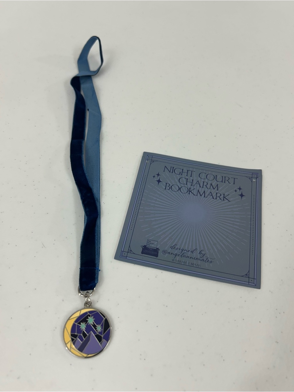 Night Court Charm Bookmark